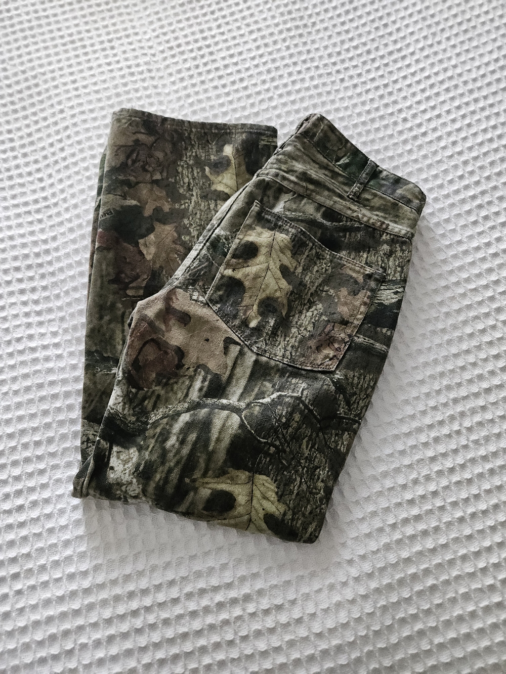 Mossy Oak Break-Up Infinity Brown and Green Camo Pants 32X30
